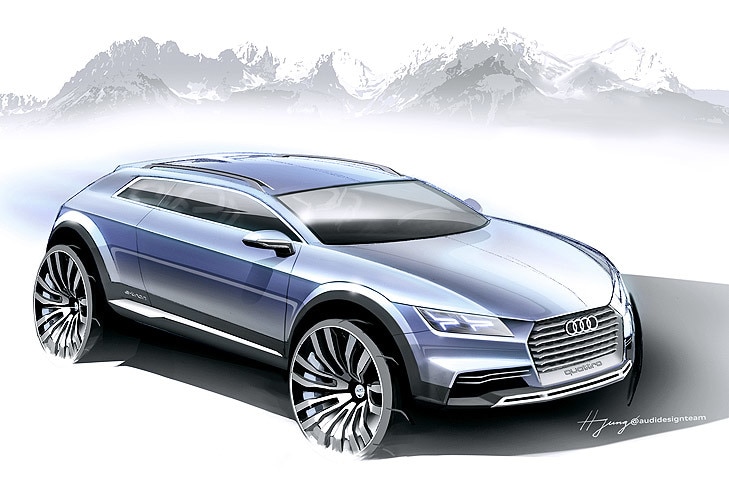 Audi Showcar: Detroit Auto Show 2014