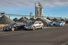 BMW i3 Opel Ampera Toyota Prius VW Golf