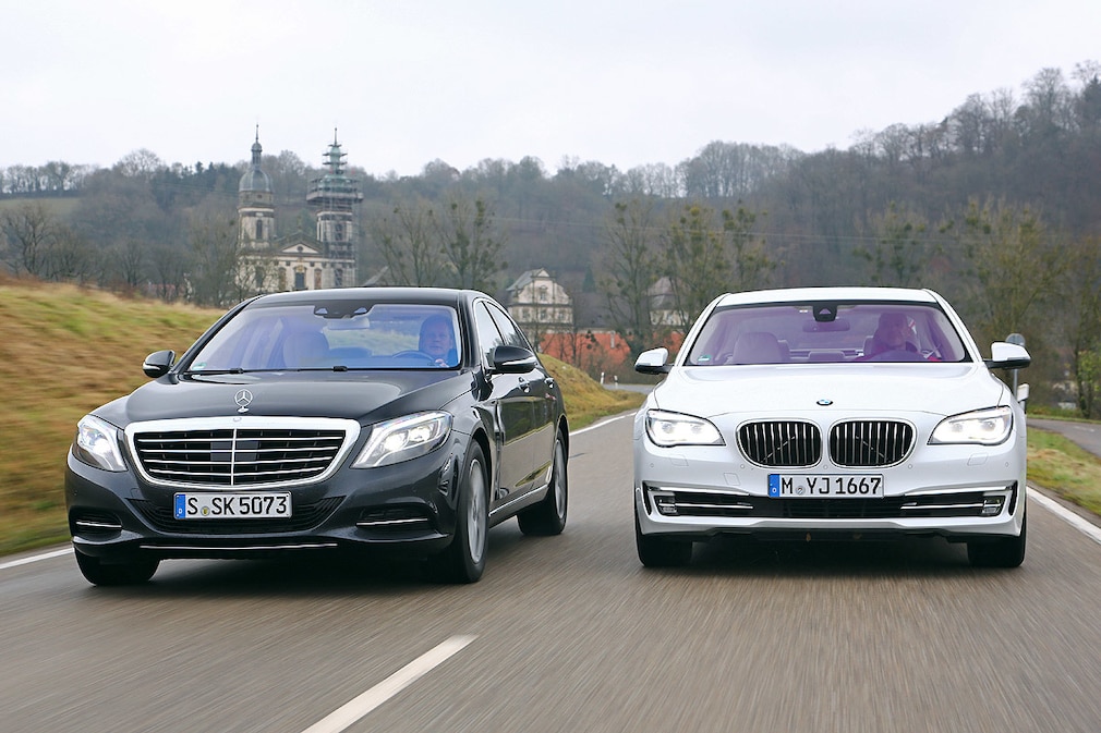 BMW 7er Mercedes S-Klasse
