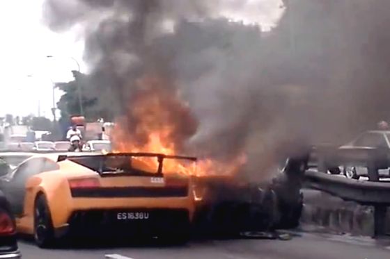 Teurer Unfall