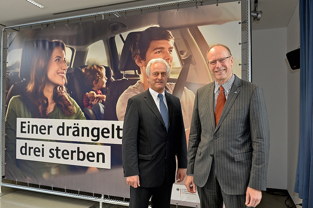 Verkehrsministerium stellt neue Sicherheitskampagne vor