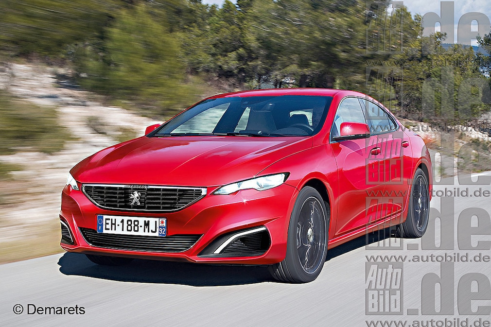 Peugeot 408 GT Illustration