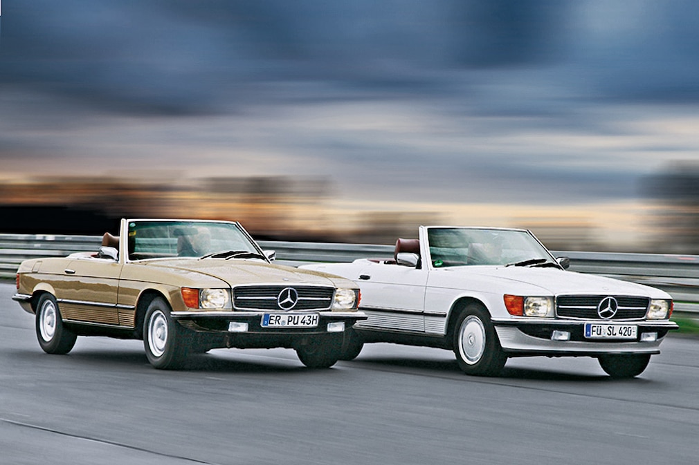 Mercedes 350 SL Mercedes 420 SL