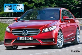 Mercedes E-Klasse 2016 mit CO2 Klimaanlage