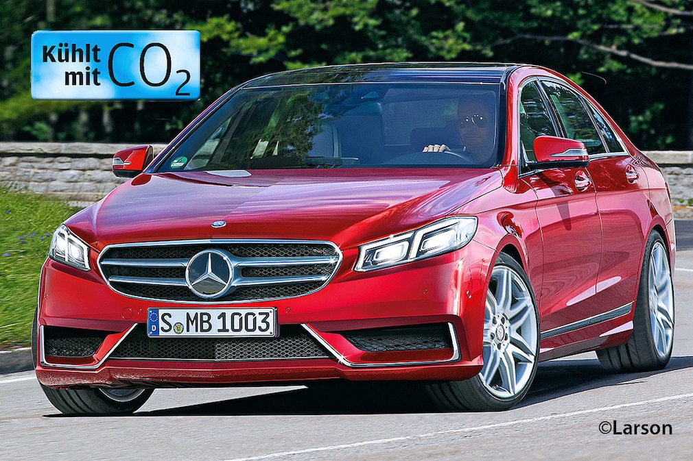 Mercedes E-Klasse 2016 mit CO2 Klimaanlage