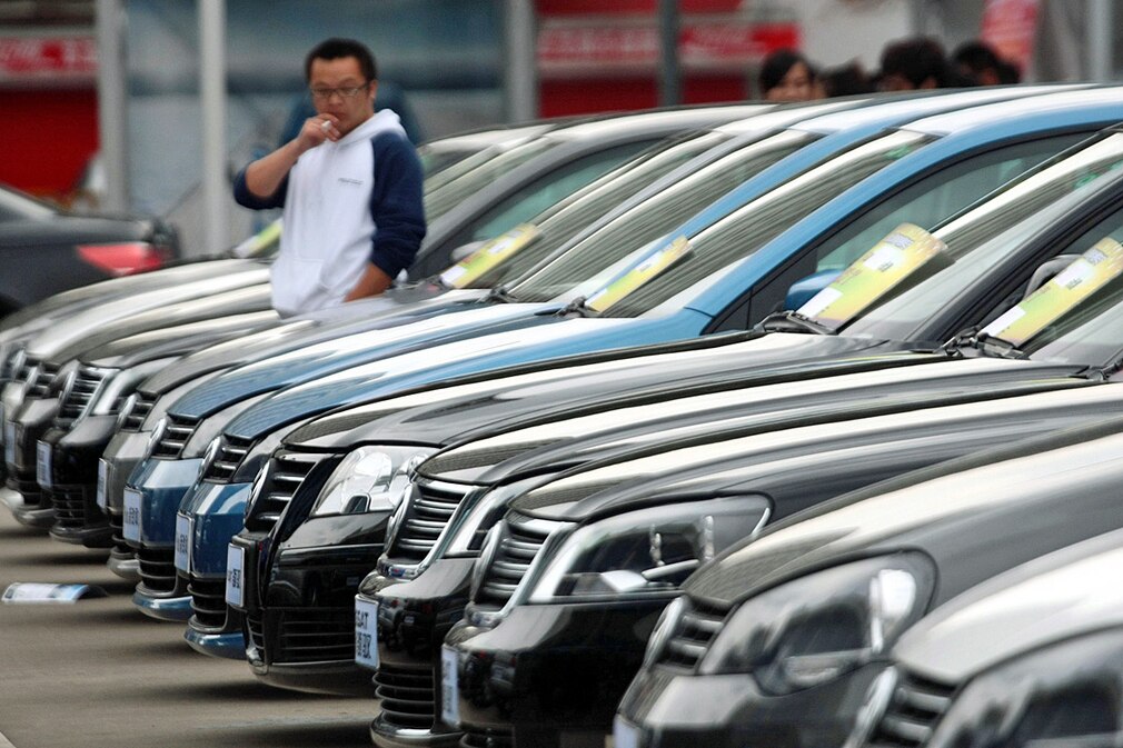 Autoverkäufe in China sinken im Oktober