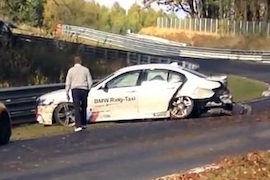 Ring-Taxi Nürburgring: BMW M5 gecrasht