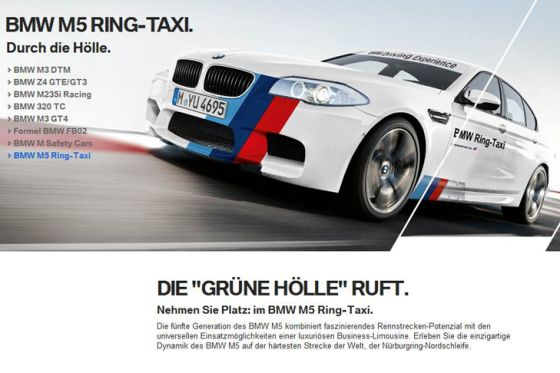 BMW M5 Ring-Taxi Screenshot
