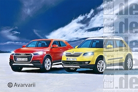 Audi Q1 Skoda Yeti