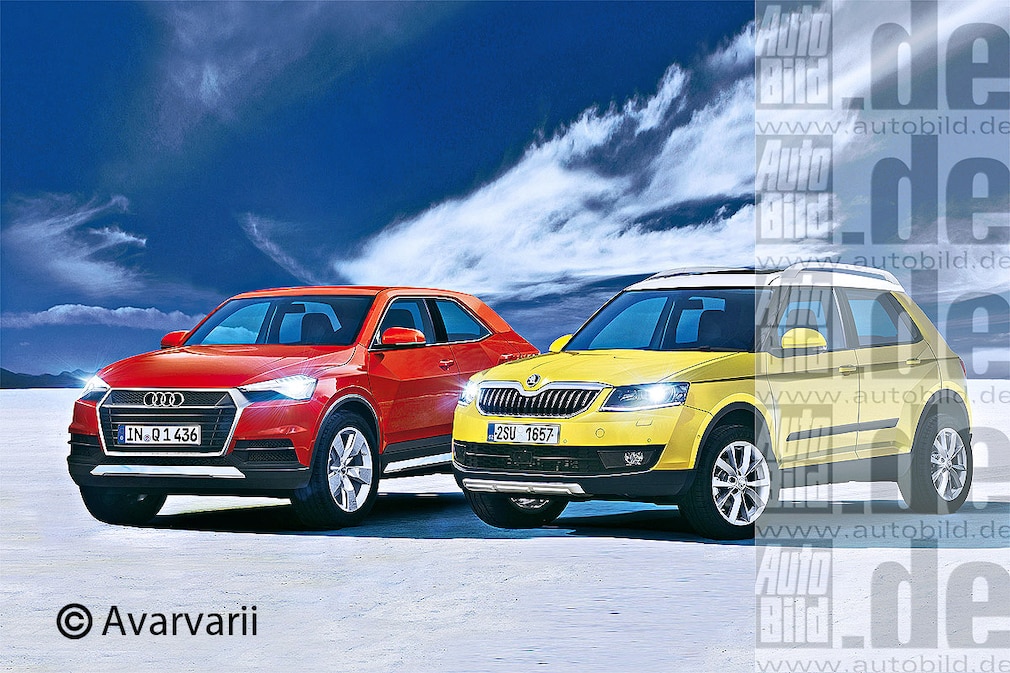 Audi Q1 Skoda Yeti