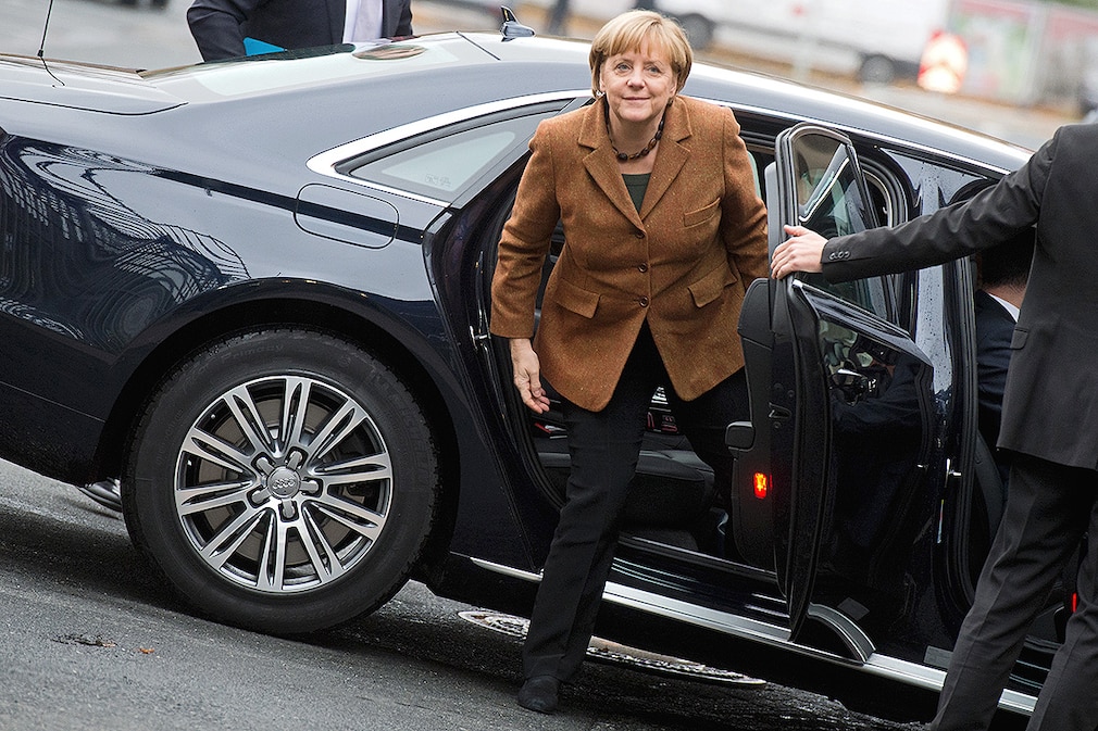 Regierungschefs und ihre Limousinen - Deutschland hat gewählt