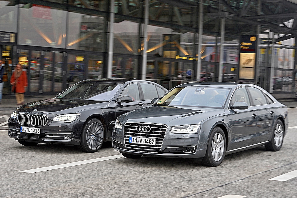 Audi A8 BMW 7er