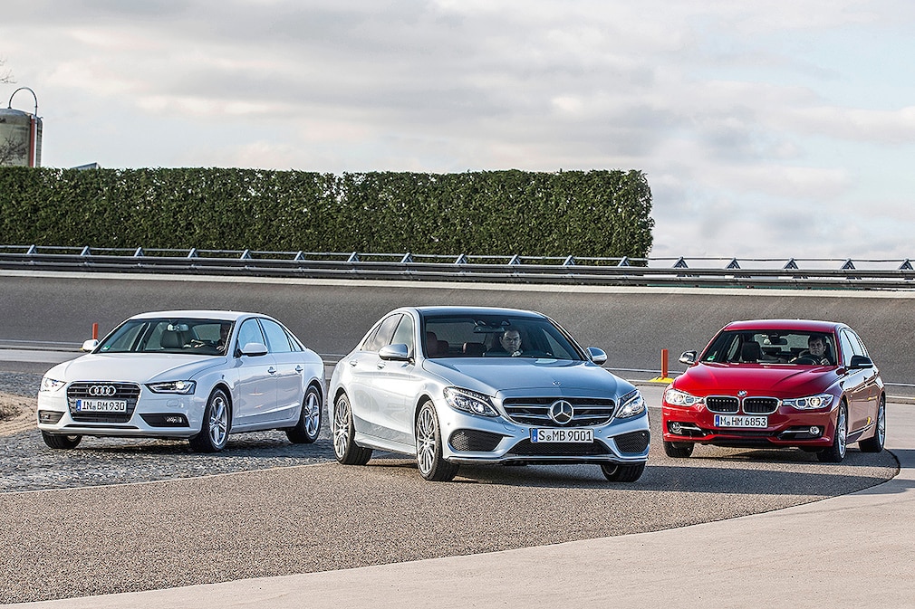 Audi A4 BMW 3er Mercedes C-Klasse