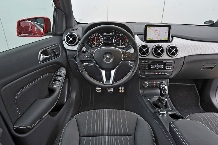 Mercedes-Benz B-Klasse Cockpit