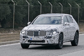 Mercedes GLK Erlkönig Frontansicht
