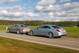 Mercedes S 63 AMG L 4Matic Bentley Flying Spur