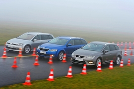 Seat Leon ST 2.0 TDI FR Skoda Octavia Combi 2.0 TDI VW Golf Variant 2.0 TDI Comfortlinie