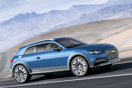 Audi Allroad Shooting Brake Concept Detroit 2014