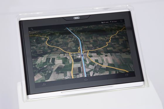 Das iPad von Audi