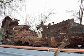 Ausgegrabener VW 1600