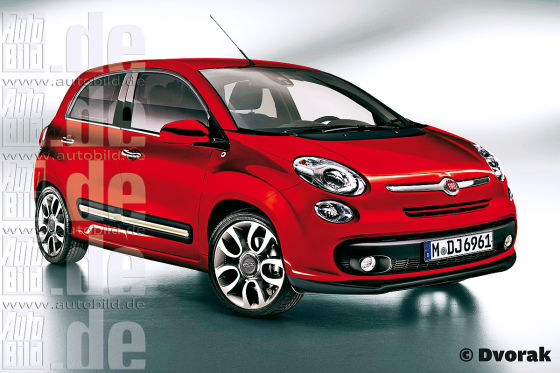 Fiat Punto-Nachfolger wird der fünftürige 500