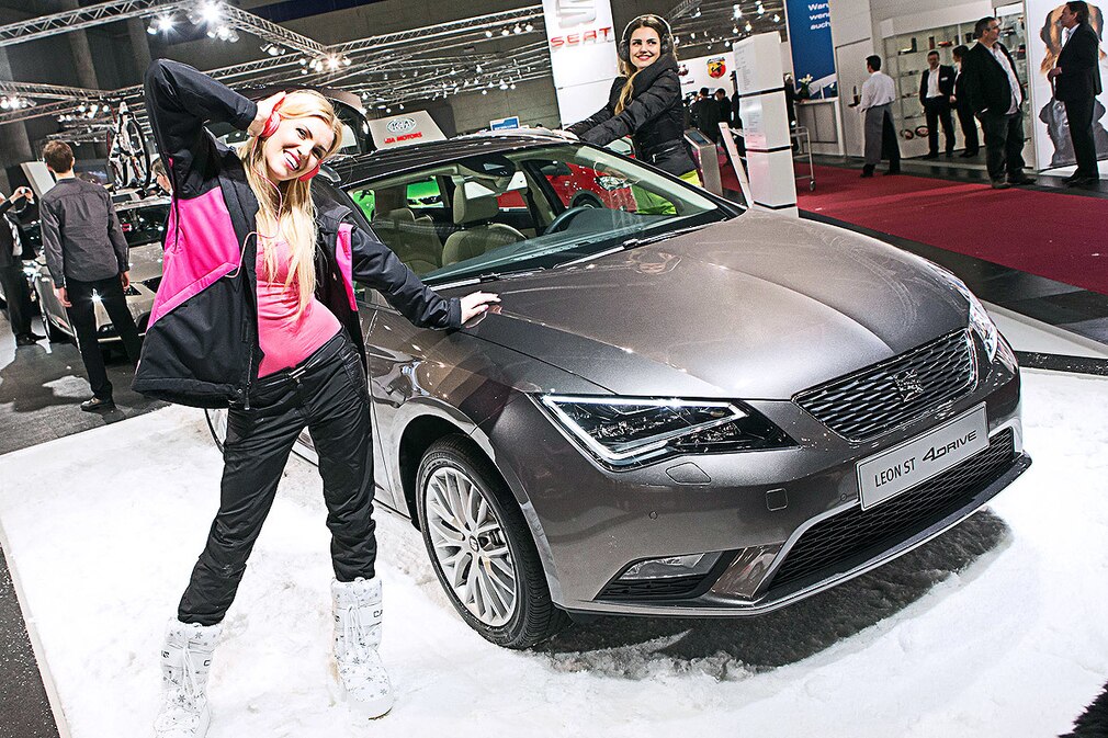 Seat Leon ST 4Drive auf der Vienna Autoshow 2014