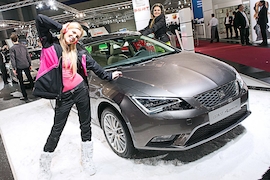 Seat Leon ST 4Drive auf der Vienna Autoshow 2014