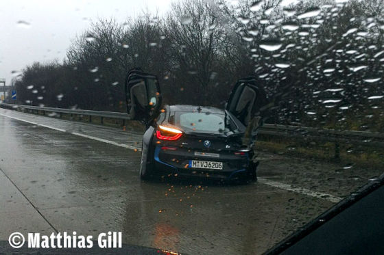 BMW i8: Unfall