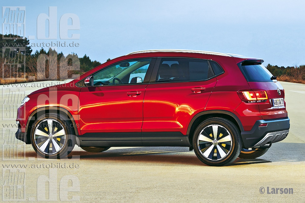 VW Polo SUV mobil ILLUSTRATION