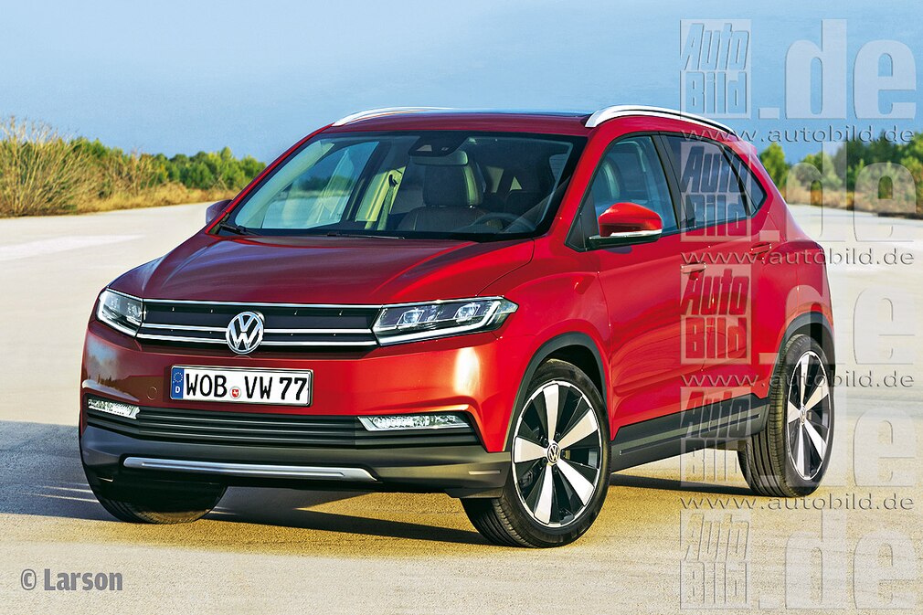 VW Polo SUV mobil ILLUSTRATION