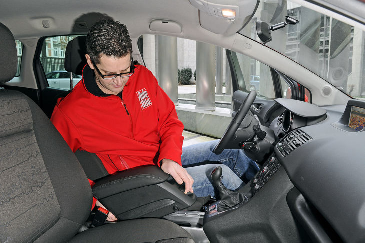 Opel Meriva B: Innenraum, Mittelkonsole
