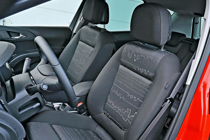 Opel Meriva B: Innenraum, Sitze