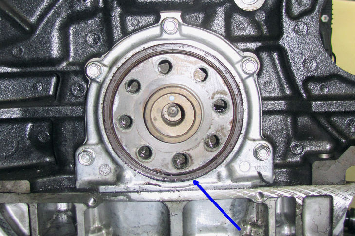 Opel Meriva B: Kurbelwelle mit Simmerring