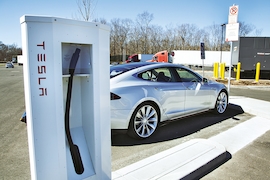Ladestation Tesla Model S