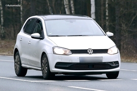 VW Polo Facelift Erlkönig