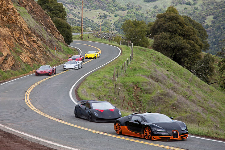 Need for Speed Bugatti Veyron Lamborghini Sesto Elemento McLaren P1 Saleen S7 Koenigsegg Agera GTA Spano