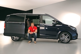 Mercedes V-Klasse Edition 1: Sitzprobe