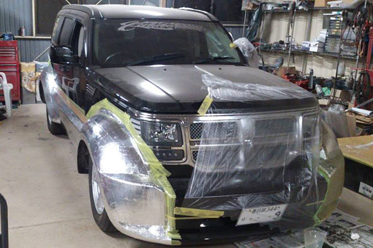 Dodge Nitro Scheinwerfer Fahrzeug