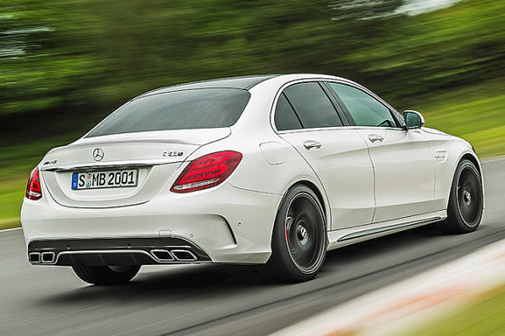Mercedes C 63 AMG Illustration