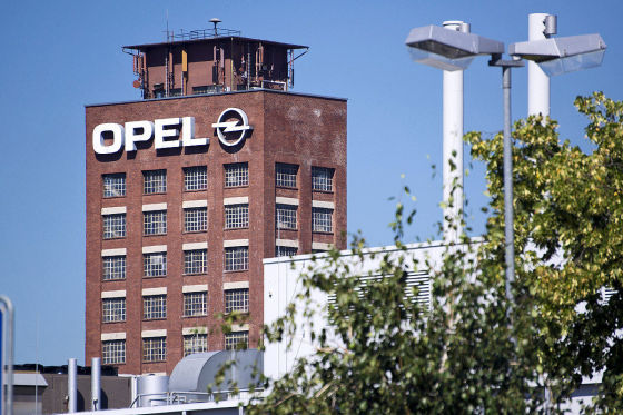 Opel-Werk in Rüsselsheim