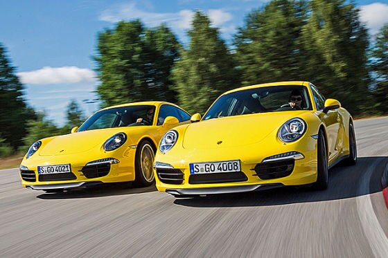 Porsche 911 Carrera 4S und Porsche 911 Carrera S