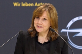 Mary Barra bei Opel