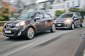Hyundai i10 Nissan Micra