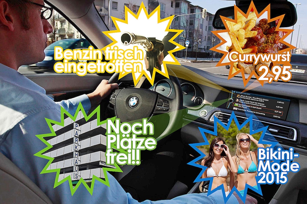 Jetzt kommt Werbung direkt ins Auto