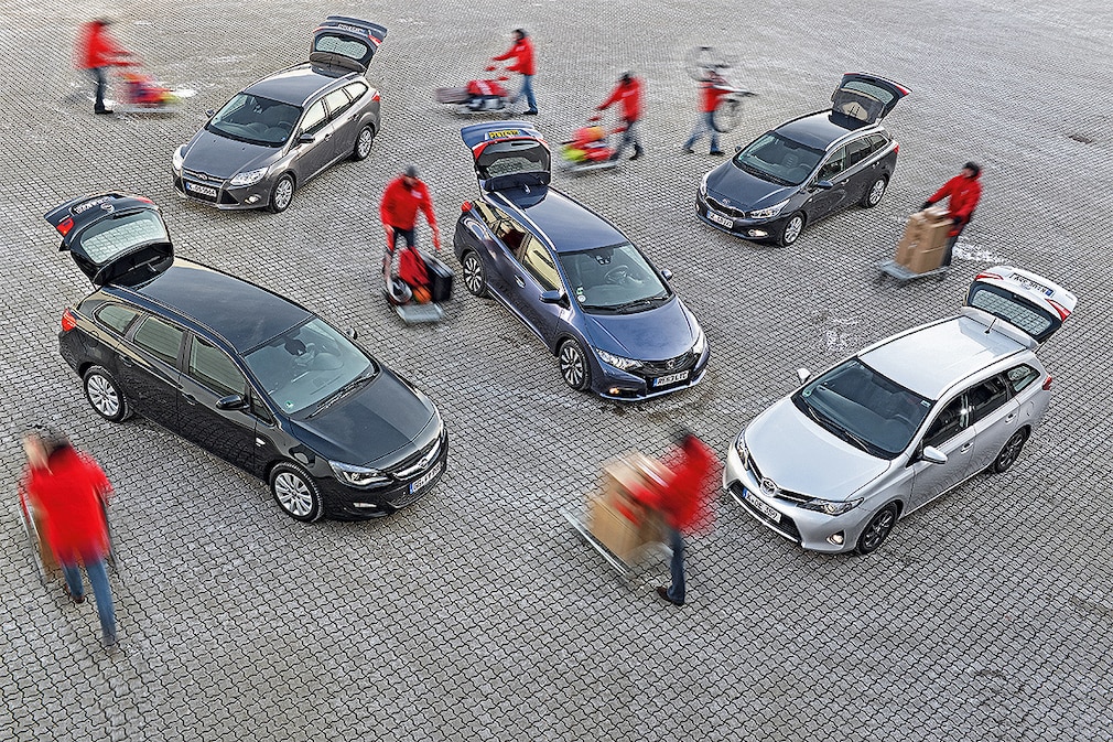 Fünf kompakte Dieselkombis im Test