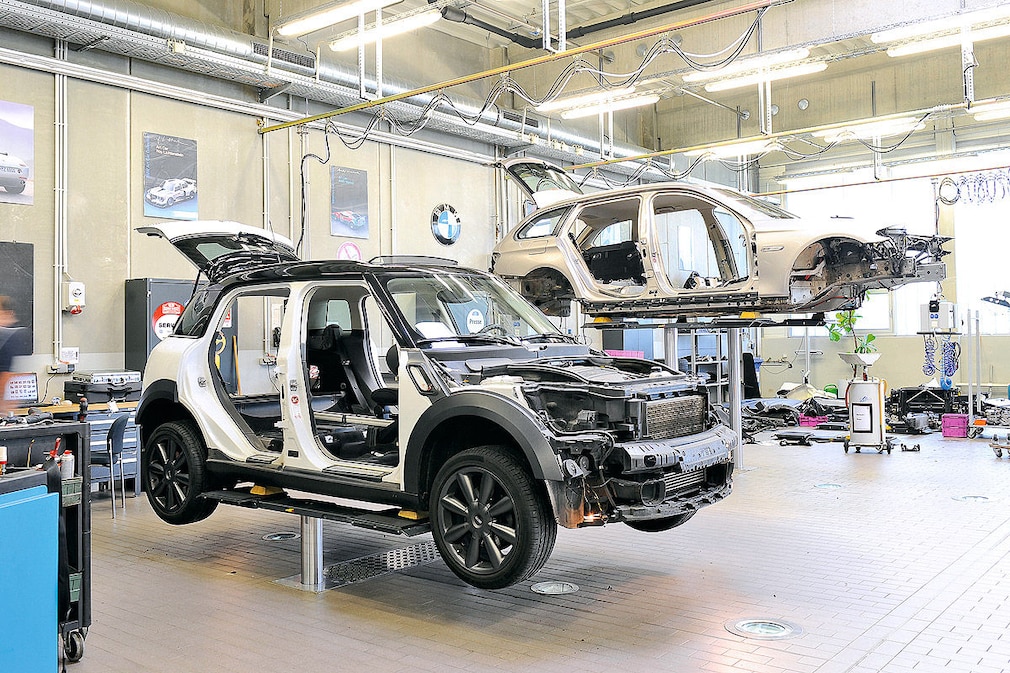 Mini Countryman demontiert