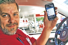 Spritpreise per Smartphone