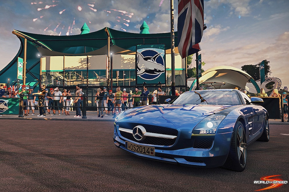 Mercedes SLS AMG World of Speed
