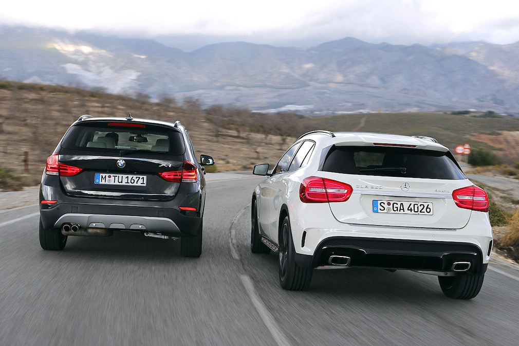 BMW X1 Mercedes GLA
