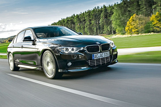 AC Schnitzer 335d xDrive schwarz Frontansicht